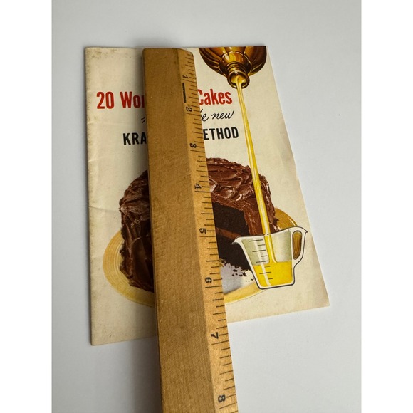 Vintage 1955 Kraft Oil Method 20 Wonderful Cakes Recipe Booklet Advertising - Picture 9 of 10